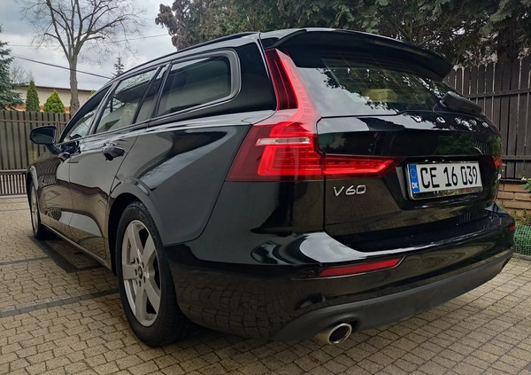Volvo V60 cena 69699 przebieg: 280960, rok produkcji 2018 z Dobrzyca małe 781